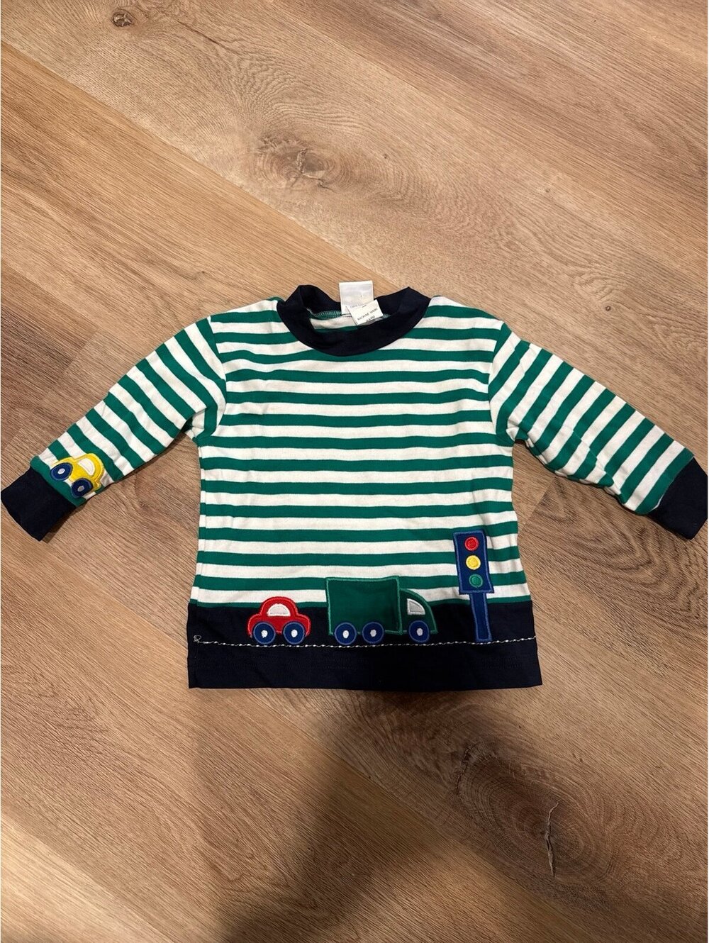 Florence Eisman striped transportation shirt